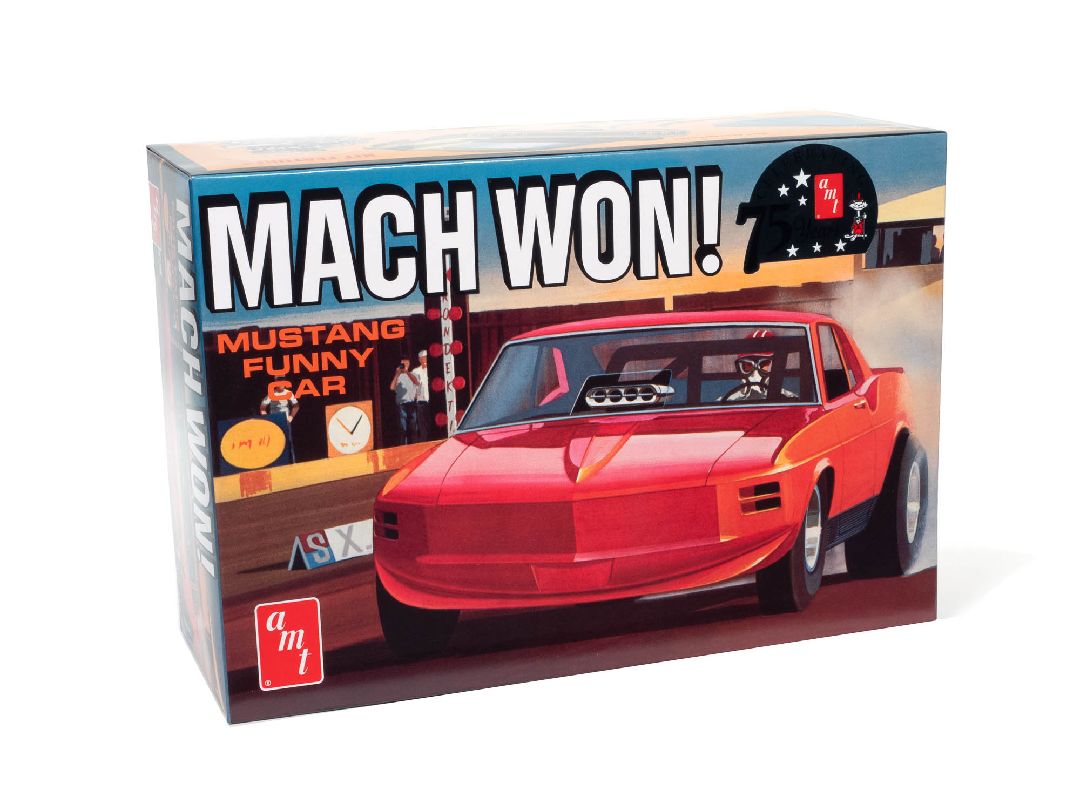 AMT 1/25 1970 Ford Mustang Funny Car Mach Won – image 4