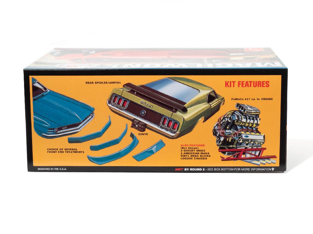 AMT 1/25 1970 Ford Mustang Funny Car Mach Won – image 5