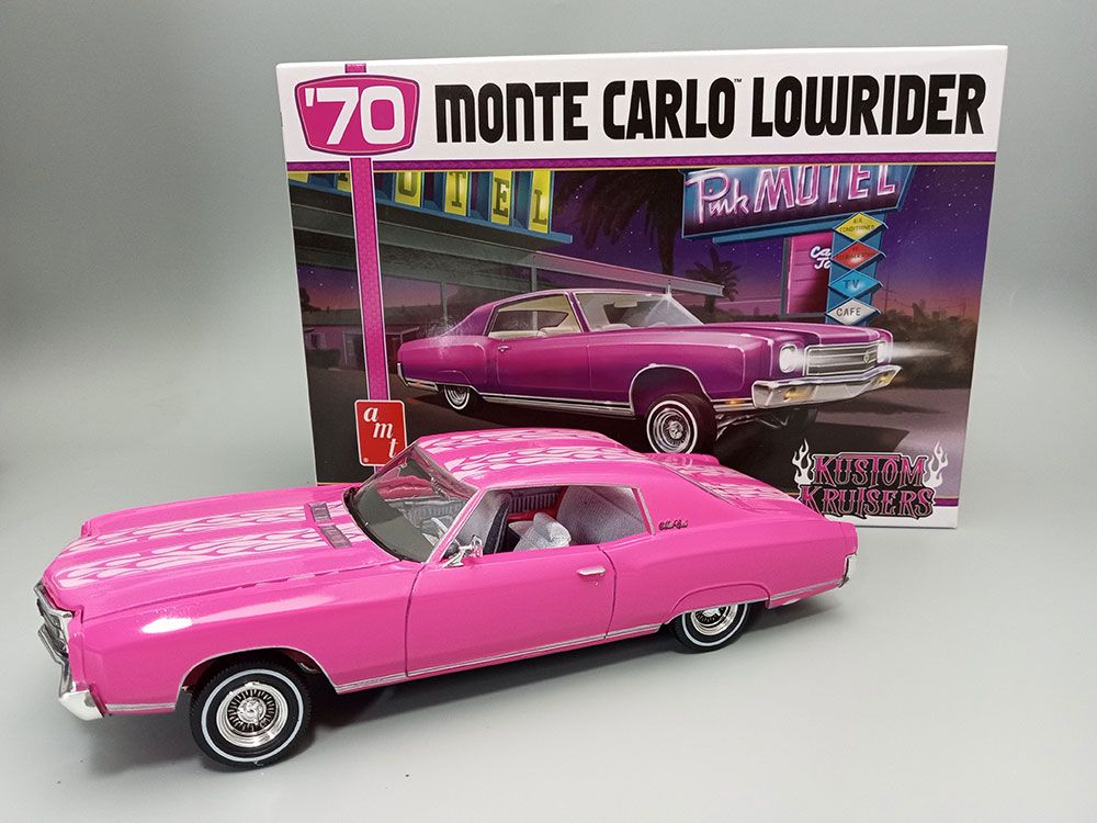 AMT 1/25 1970 Chevy Monte Carlo Lowrider Model Kit (Level 2) – image 14