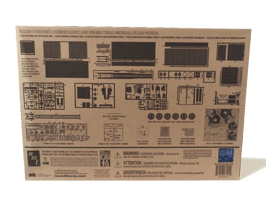 AMT 1/25 Ford C-600 City Holiday Delivery Truck Coca-Cola – image 3