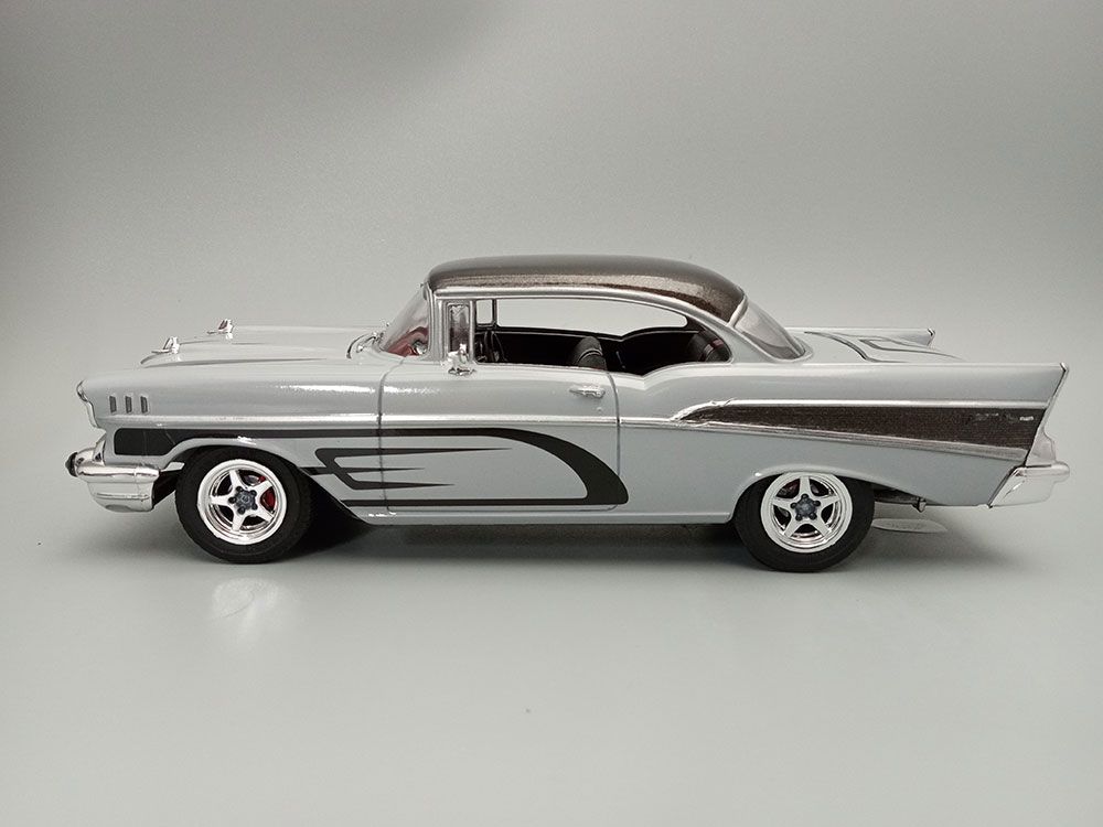 AMT 1/25 1957 Chevy Bel Air Street Machine Model Kit (Level 2) – image 11