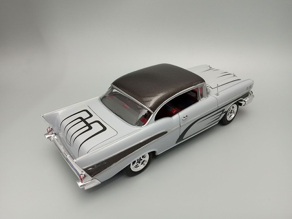 AMT 1/25 1957 Chevy Bel Air Street Machine Model Kit (Level 2) – image 13