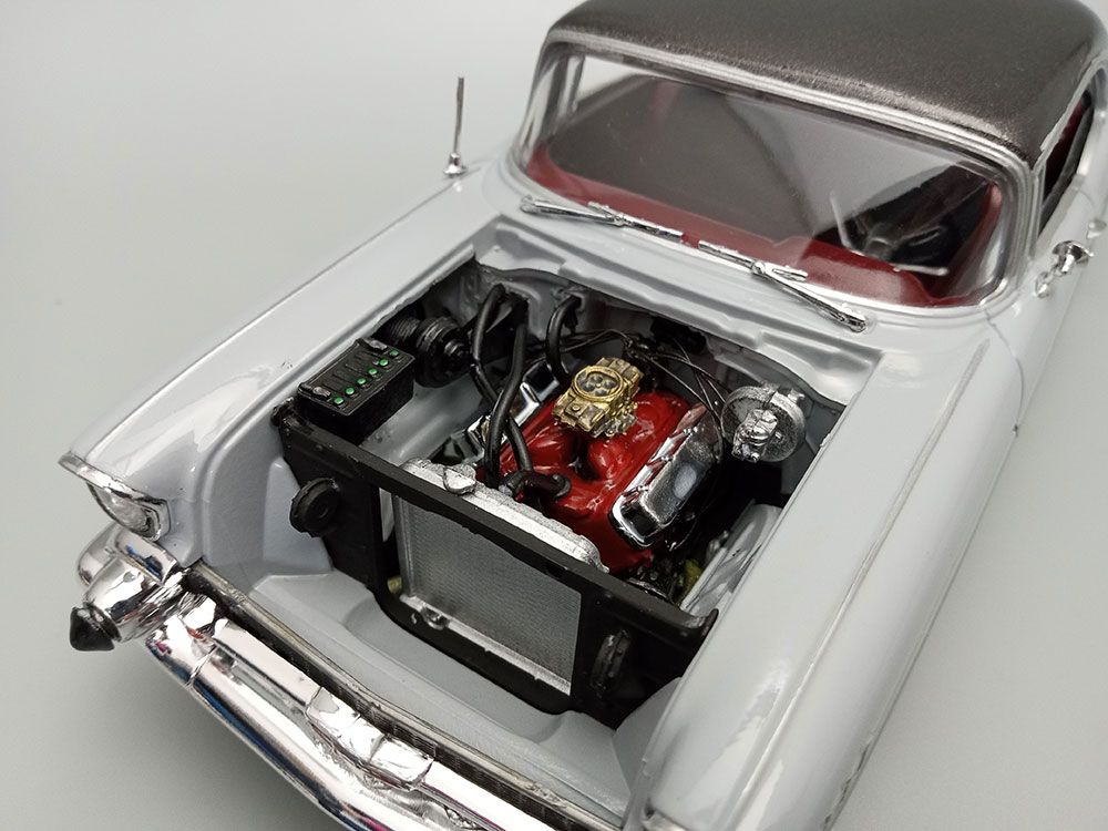 AMT 1/25 1957 Chevy Bel Air Street Machine Model Kit (Level 2) – image 16