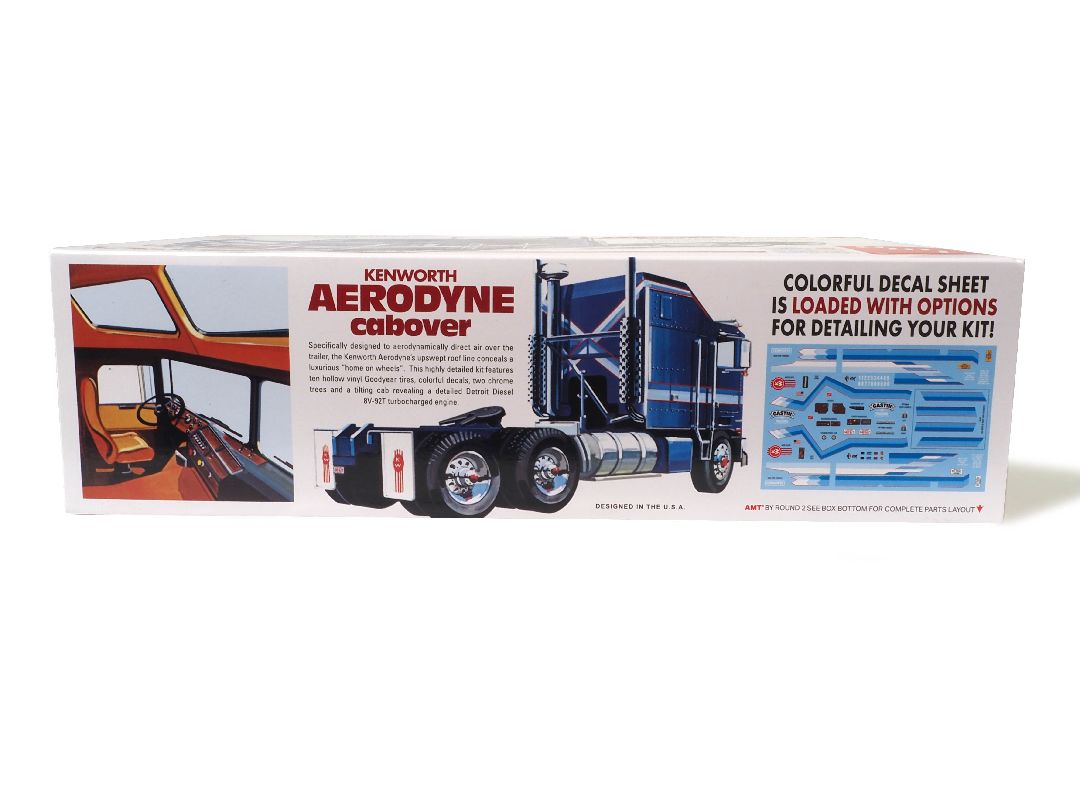 AMT 1/25 Kenworth Aerodyne Cabover (Level 2) – image 4