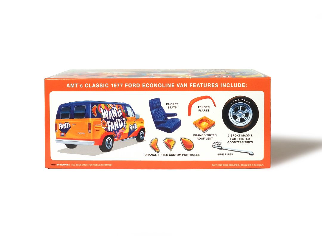 AMT 1/25 1977 Ford Custom Van Fanta (Level 2) – image 11