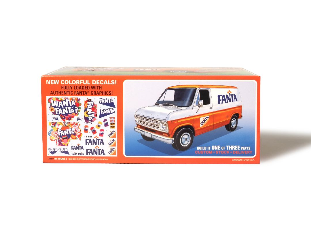 AMT 1/25 1977 Ford Custom Van Fanta (Level 2) – image 12
