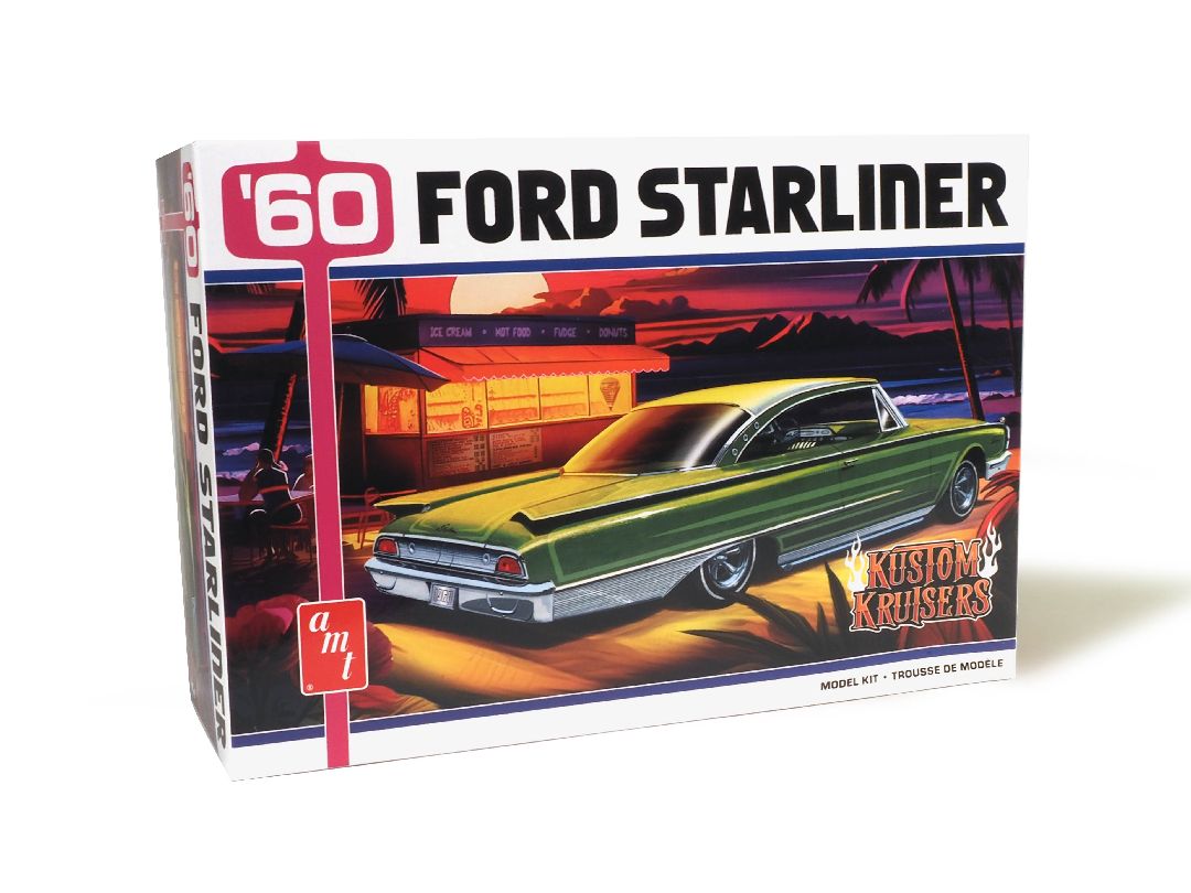 AMT 1960 Ford Starliner Custom  1/25 Model Kit (Level 2) – image 3