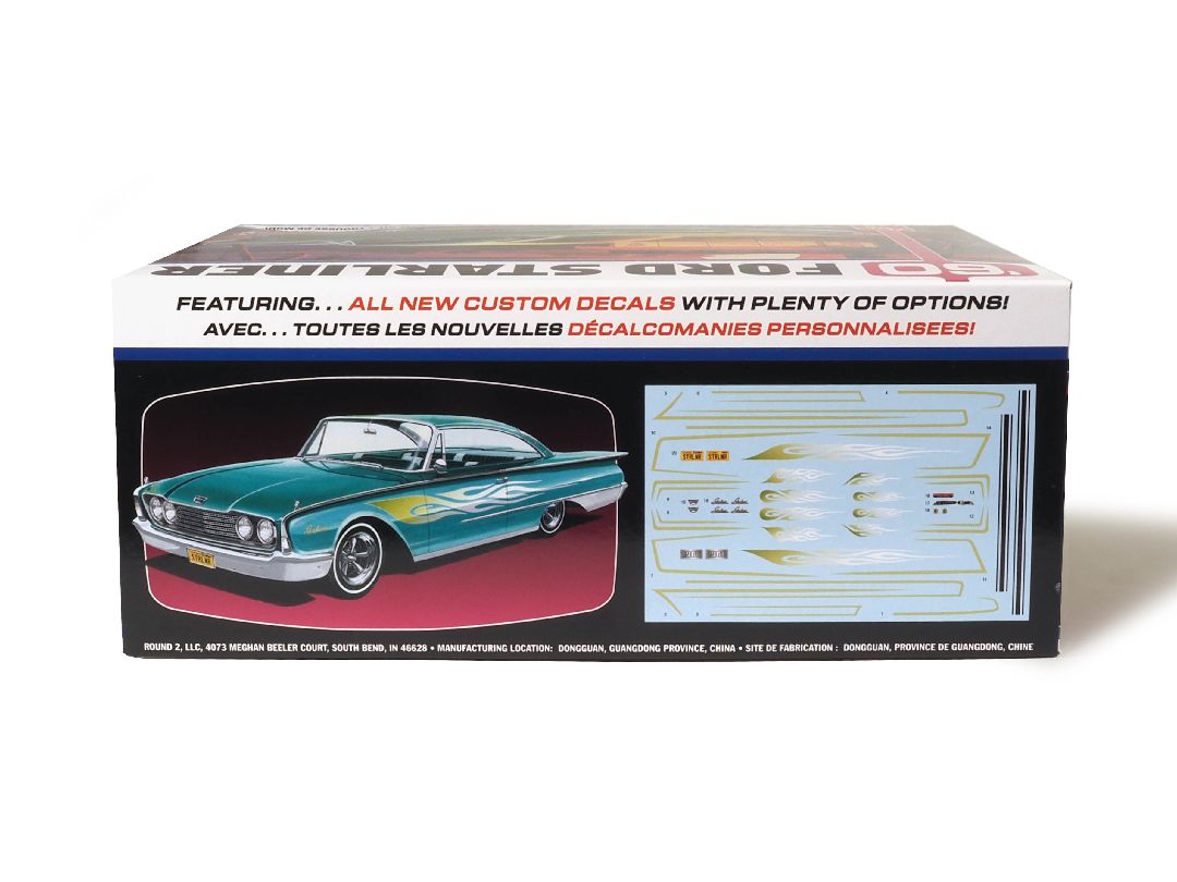 AMT 1960 Ford Starliner Custom  1/25 Model Kit (Level 2) – image 5