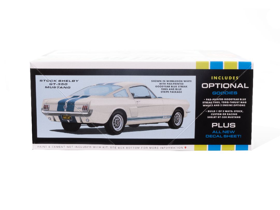 AMT 1/25 1966 Shelby Mustang 350GT Model Kit (Level 2) – image 3