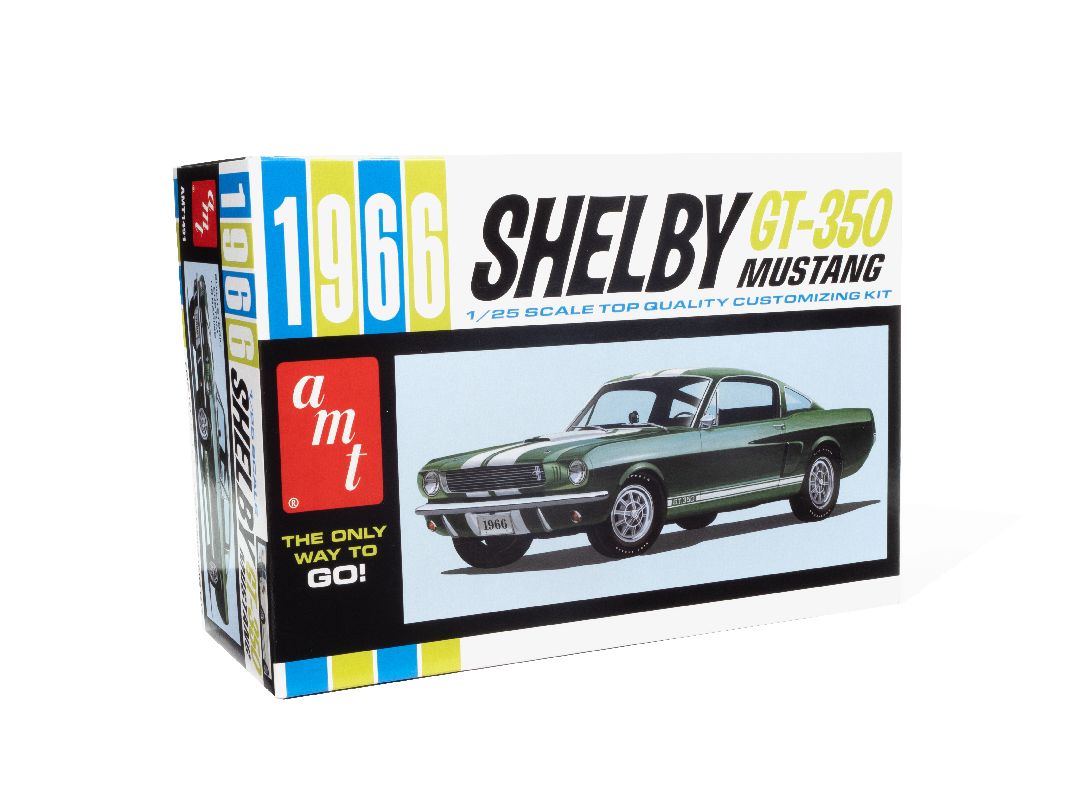 AMT 1/25 1966 Shelby Mustang 350GT Model Kit (Level 2) – image 11