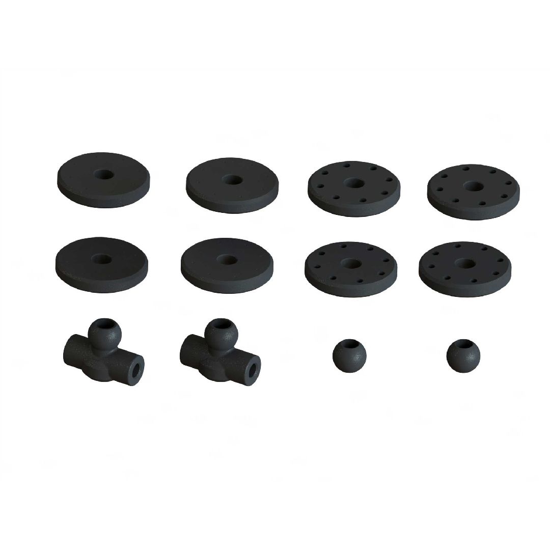 Arrma Shock Set Bore:16mm, Length:124mm Oil:2000cSt – image 2