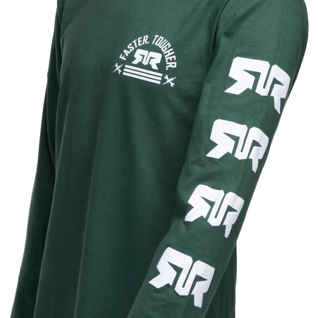Arrma Faster. Tougher. Longsleeve Green, Large – image 3