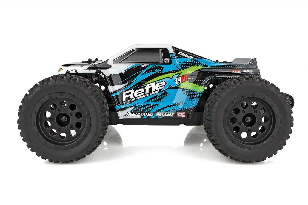 Team Associated 1/14 Reflex 14MT 4x4 RTR - Blue thumbnail 2