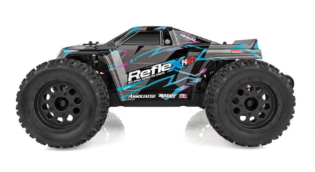 Team Associated 1/14 Reflex 14MT 4x4 RTR - Blue thumbnail 3