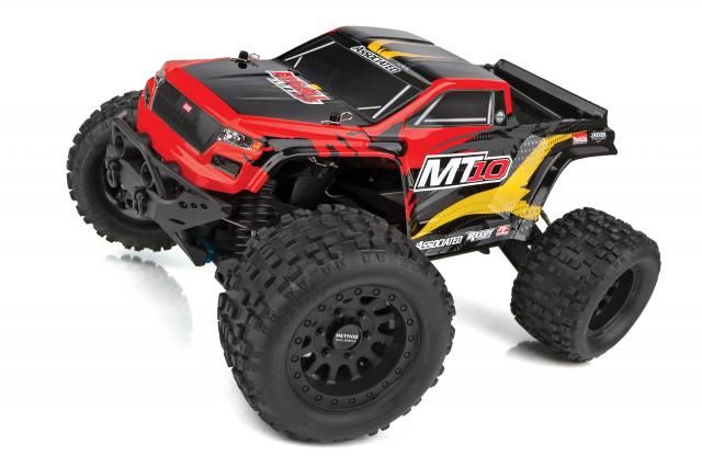 Team Associated 1/10 Rival MT10 4x4 RTR V2 - Red thumbnail 3
