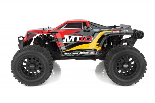 Team Associated 1/10 Rival MT10 4x4 RTR V2 - Red thumbnail 2
