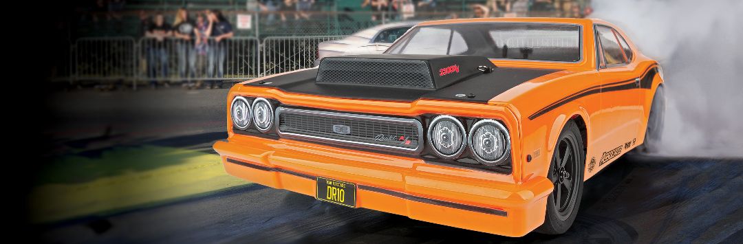 Team Associated 1/10 DR10 Drag Race Car 2wd RTR - Orange thumbnail 4