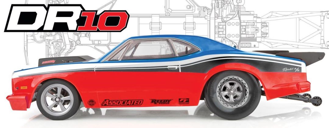 Team Associated 1/10 DR10 Drag Race Car 2wd Kit thumbnail 2