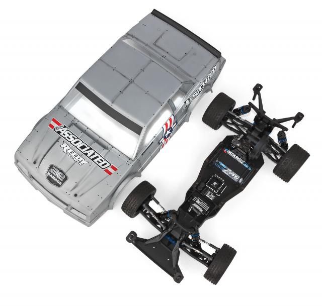 Team Associated 1/10 SR10M Dirt Oval 2wd RTR - Grey thumbnail 5