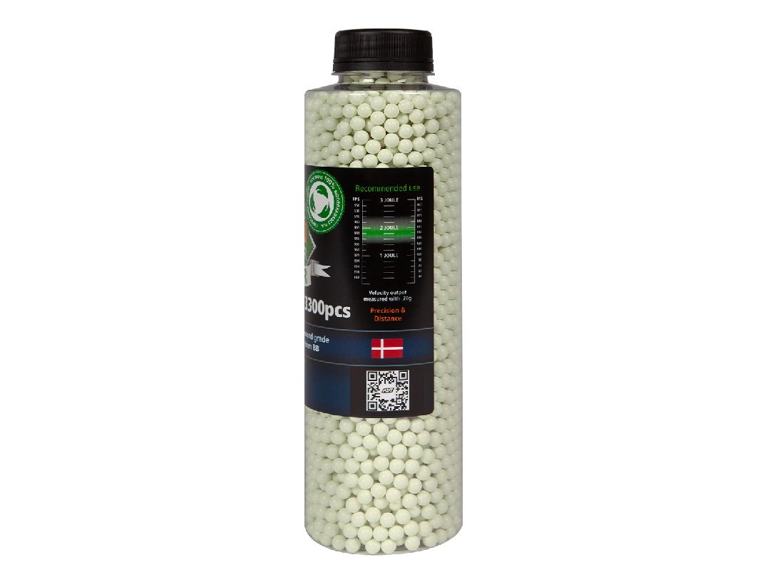 ASG Open Blaster Tracer BB's .32g (3300 ct) - Green – image 2