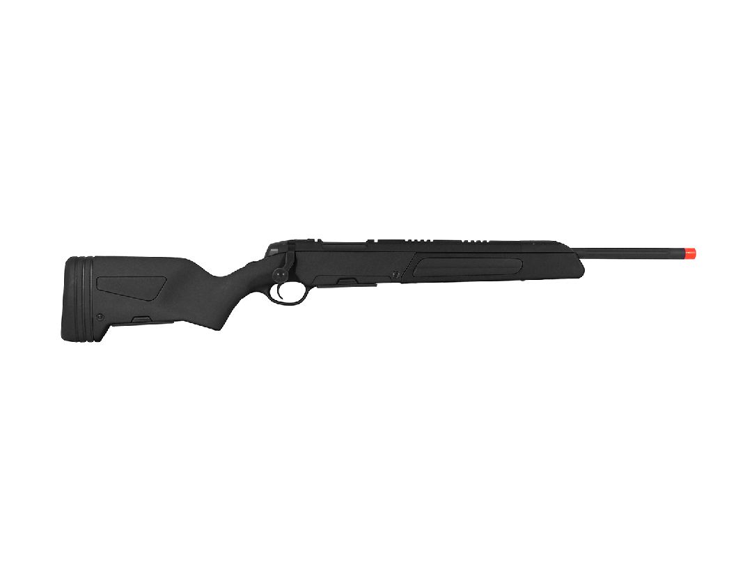 ASG Sniper Rifle, Steyr Scout, Spring, Black – image 2