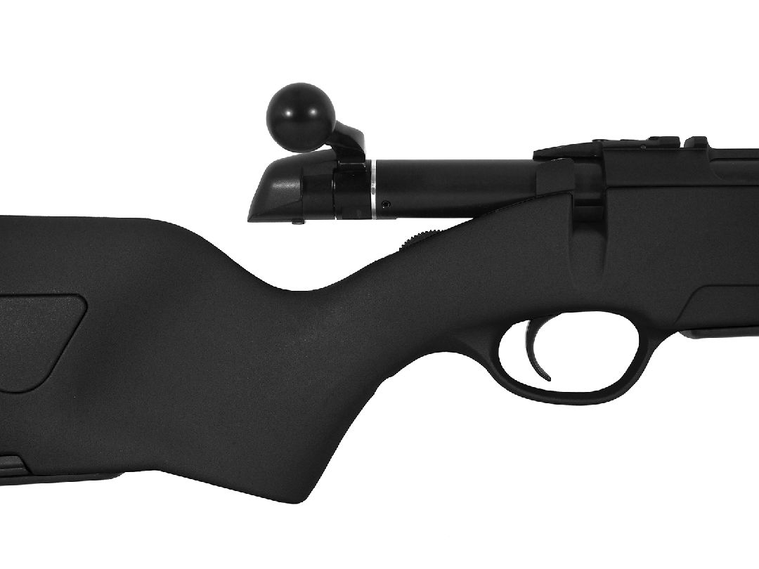 ASG Sniper Rifle, Steyr Scout, Spring, Black – image 3