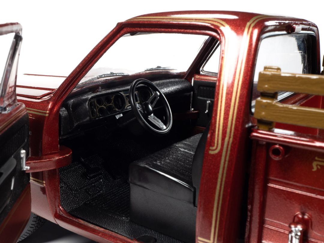 Auto World 1/18 1979 Dodge D100 Stepside Warlock II – image 8