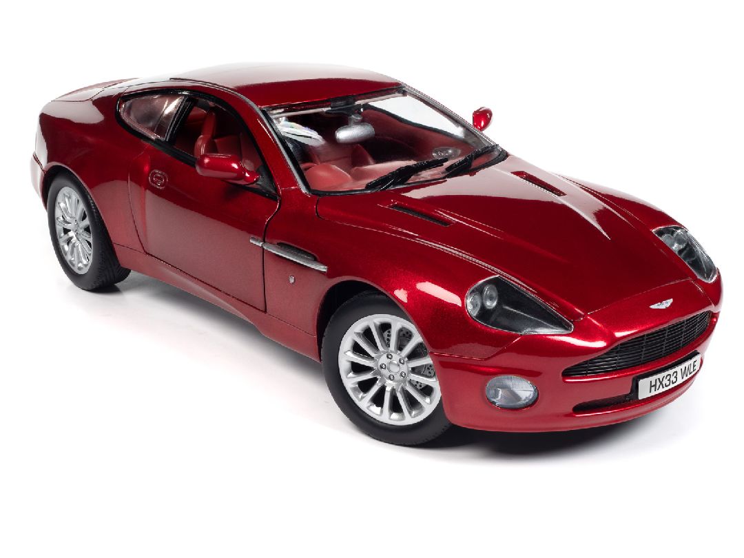 Auto World 1/18 2005 Aston Martin V12 Vanquish S - Toro Red Mica – image 7
