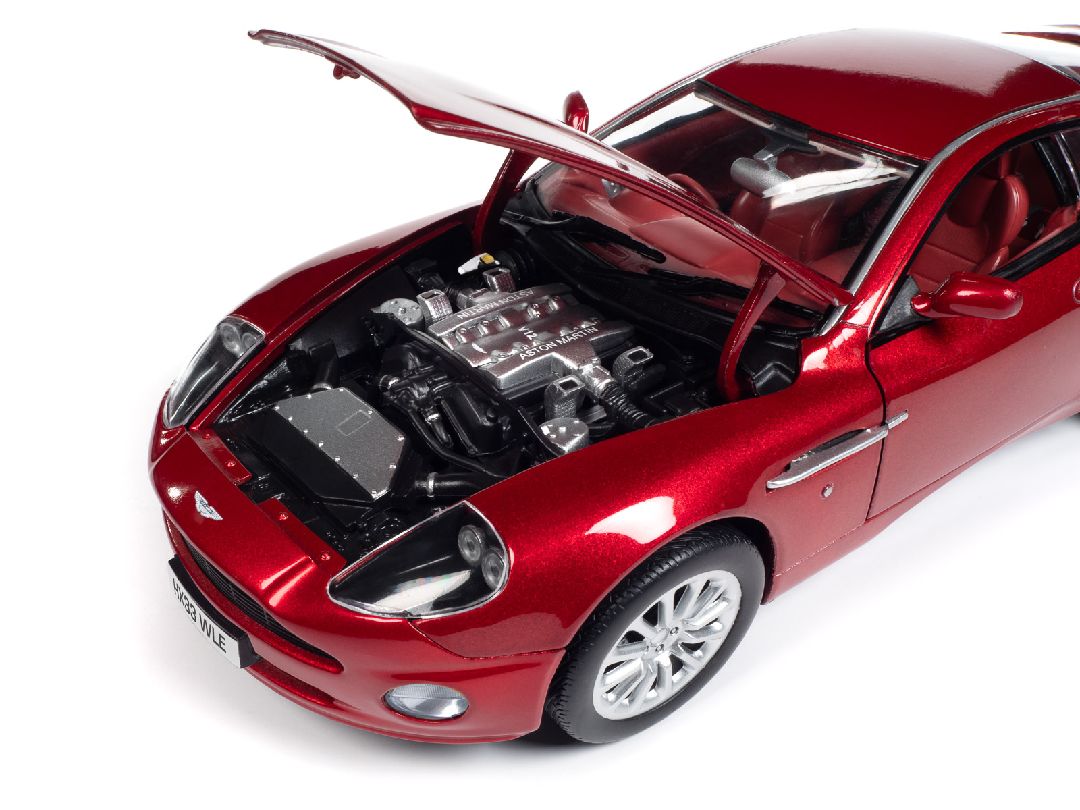 Auto World 1/18 2005 Aston Martin V12 Vanquish S - Toro Red Mica – image 10