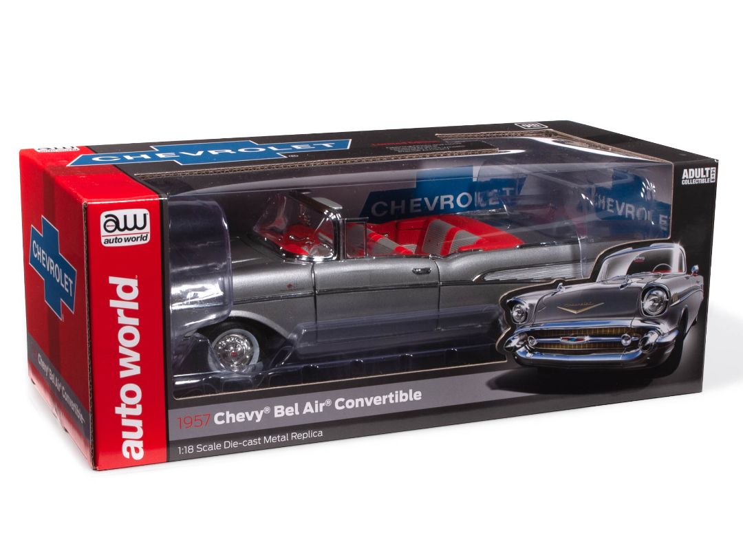 Auto World 1/18 1957 Chevrolet Bel Air Convertible – image 12