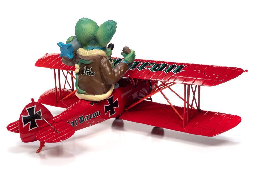 Auto World 1/30 1929 Waco Straight Wing Rat Fink "Rat Baron" – image 3