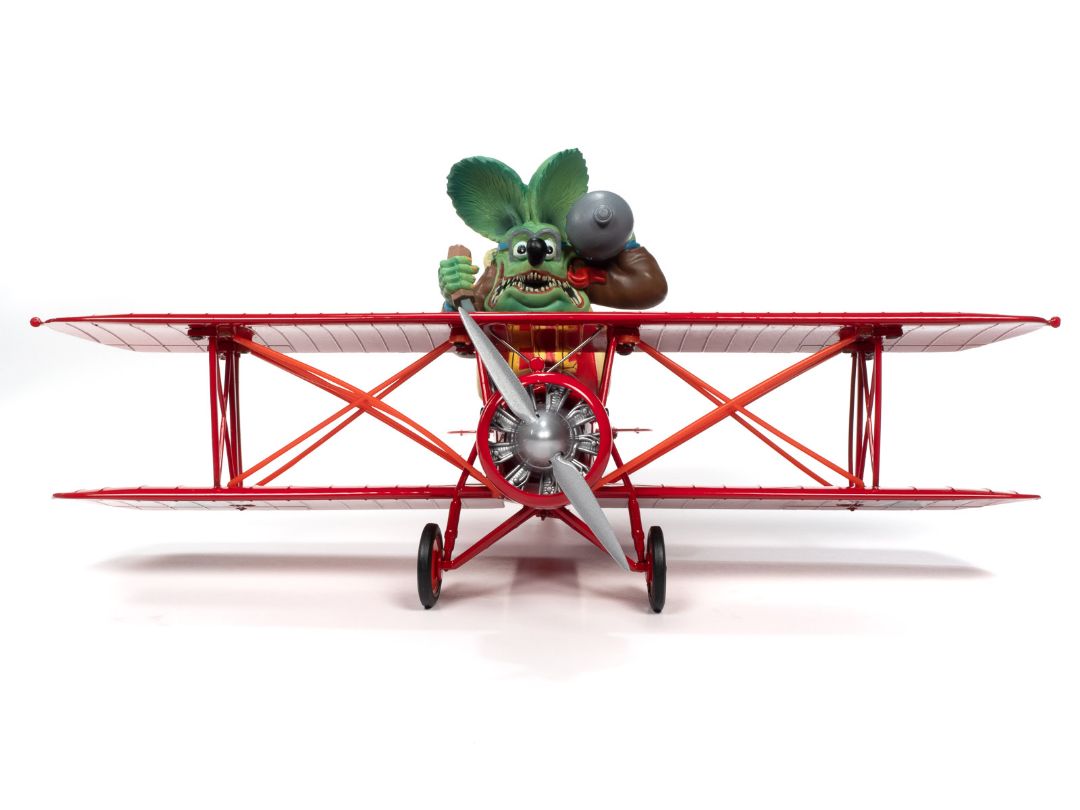 Auto World 1/30 1929 Waco Straight Wing Rat Fink "Rat Baron" – image 5