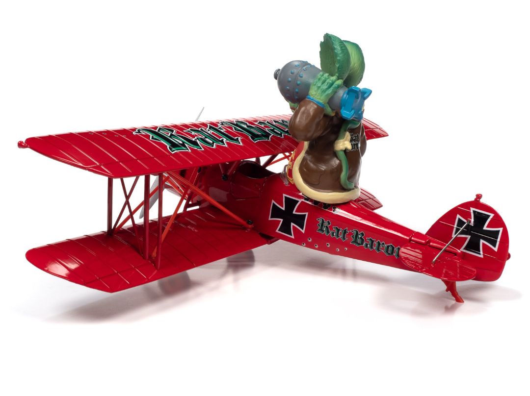 Auto World 1/30 1929 Waco Straight Wing Rat Fink "Rat Baron" – image 7