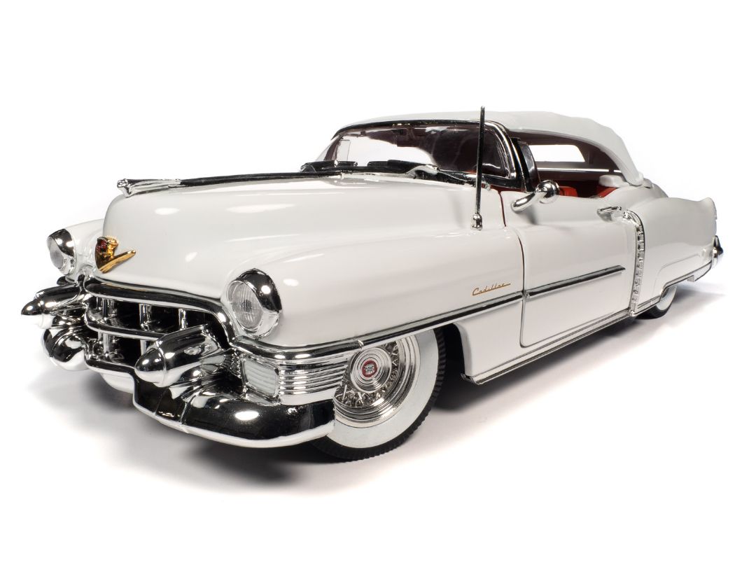 Auto World 1/18 1953 Cadillac Eldorado Convertible Alpine White – image 2