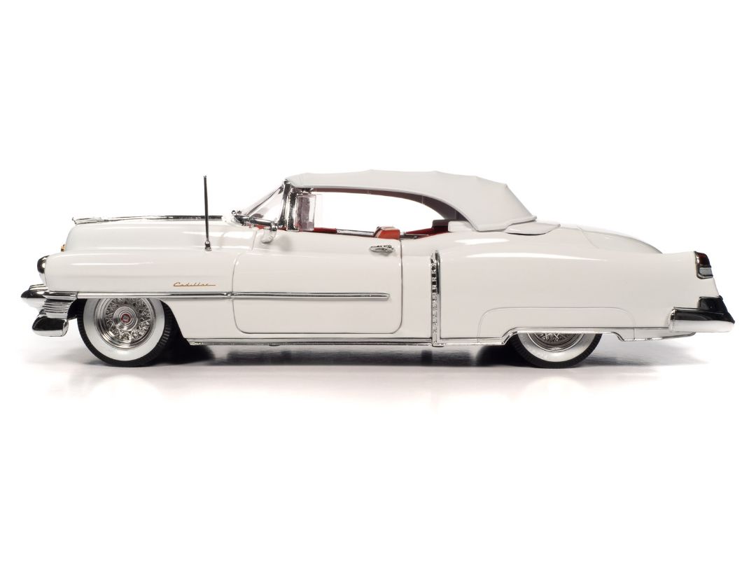 Auto World 1/18 1953 Cadillac Eldorado Convertible Alpine White – image 3