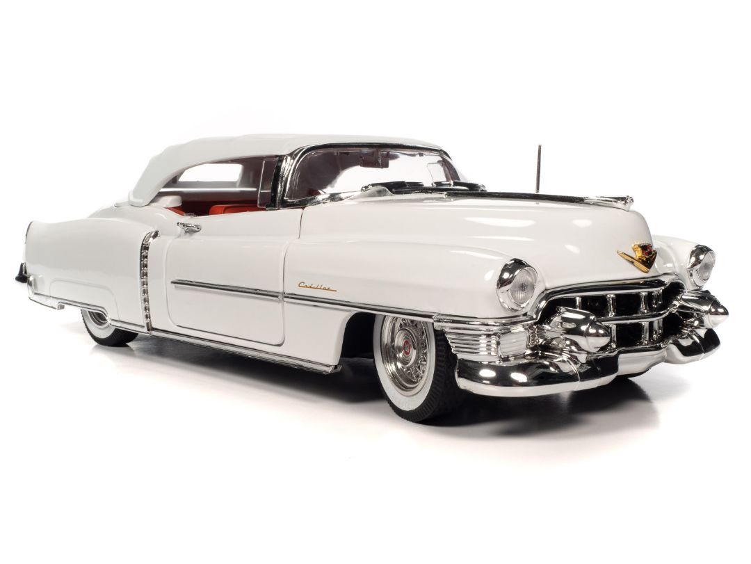 Auto World 1/18 1953 Cadillac Eldorado Convertible Alpine White – image 7