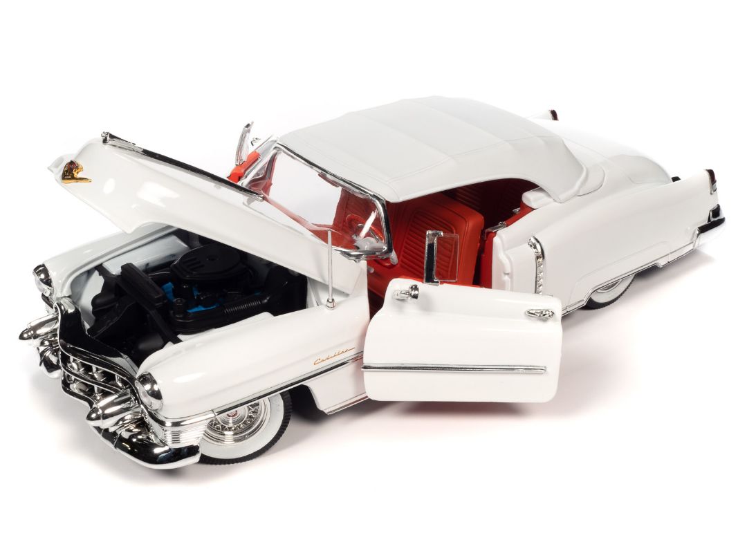 Auto World 1/18 1953 Cadillac Eldorado Convertible Alpine White – image 10