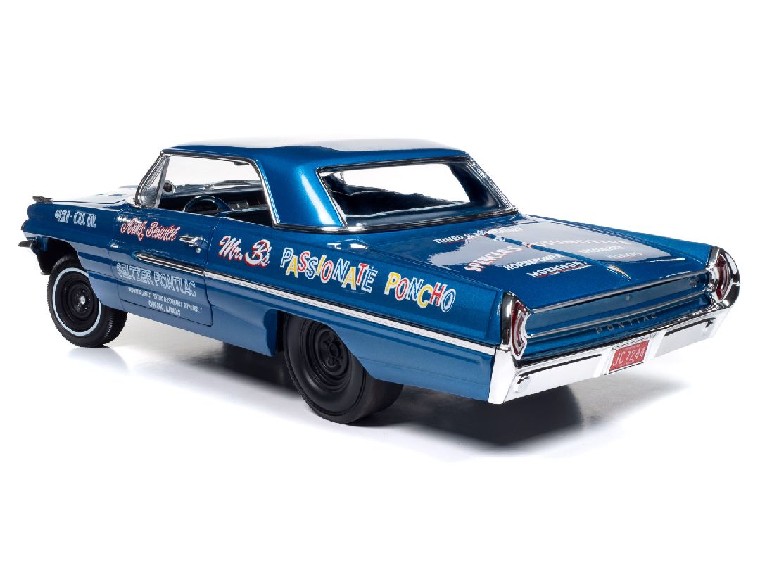Auto World 1/18 1962 Pontiac Catalina HT Legends 1/4 Mile – image 2