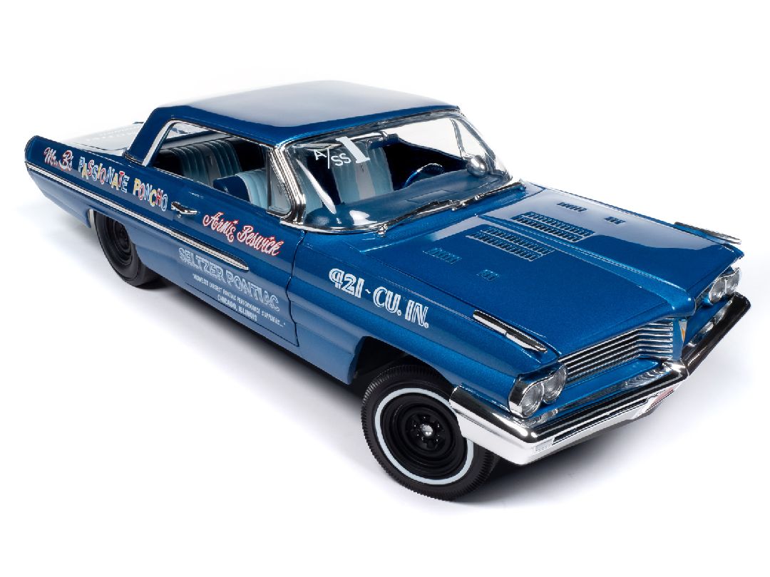 Auto World 1/18 1962 Pontiac Catalina HT Legends 1/4 Mile – image 4