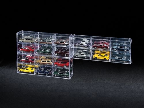 Auto World Six Car Interlocking Display Case 4x10.5x2 – image 2