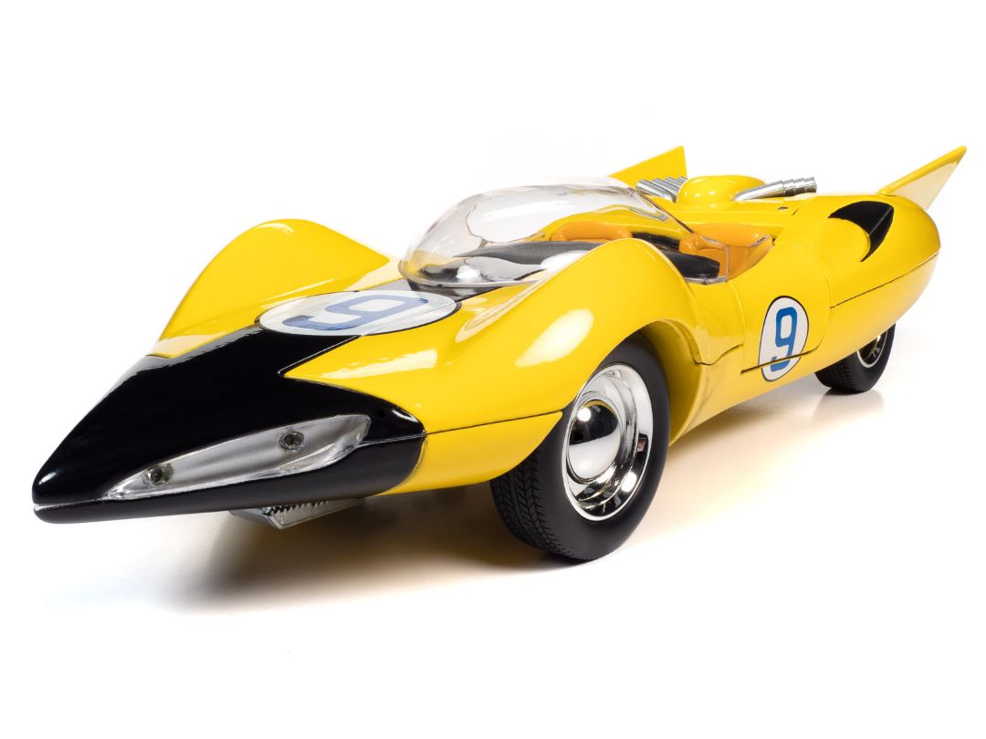 Auto World 1/18 Speed Racer Shooting Star with Racer X Figure – image 2