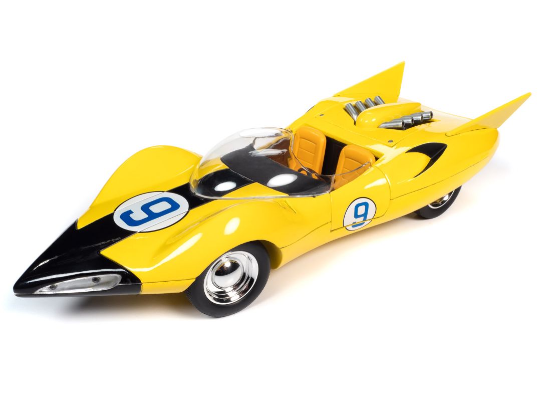 Auto World 1/18 Speed Racer Shooting Star with Racer X Figure – image 8