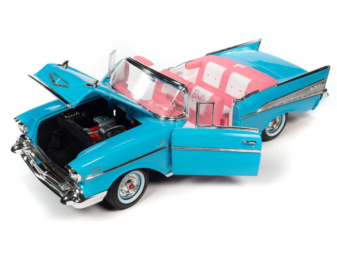 Auto World 1/18 Barbie 1957 Chevy Bel Air - Aqua Blue – image 3