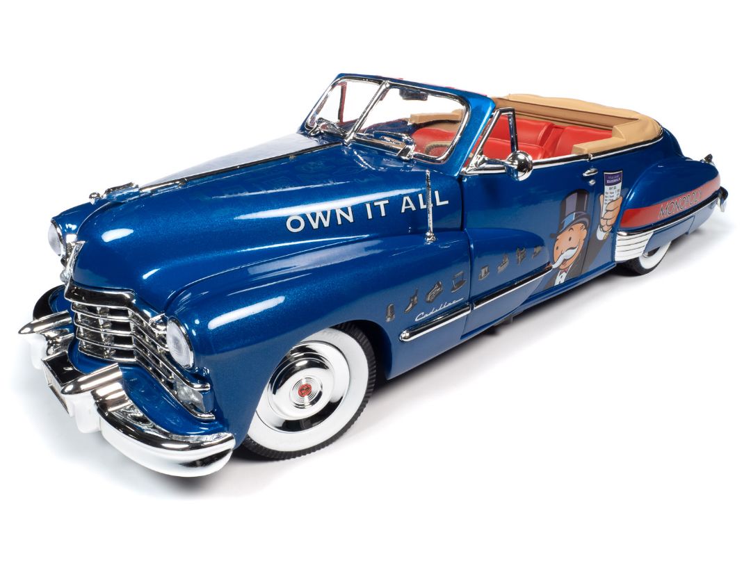Auto World 1/18 Monopoly 1947 Cadillac Convertible with Figure – image 4