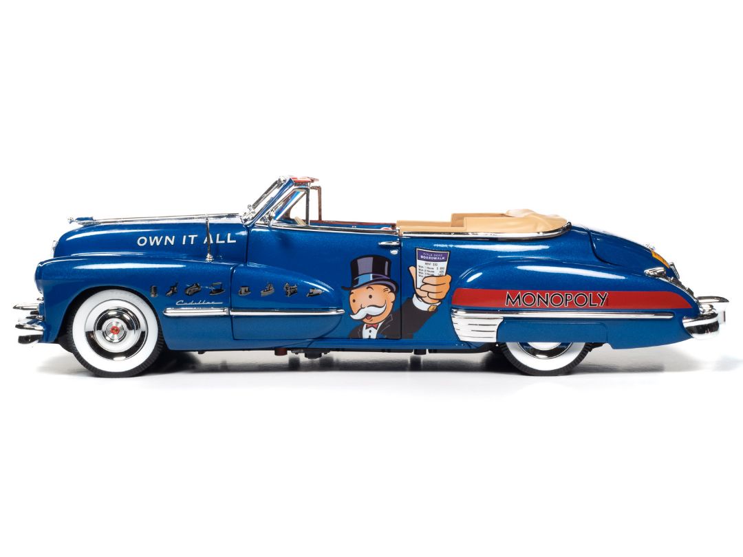 Auto World 1/18 Monopoly 1947 Cadillac Convertible with Figure – image 5