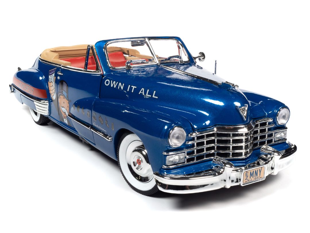 Auto World 1/18 Monopoly 1947 Cadillac Convertible with Figure – image 9