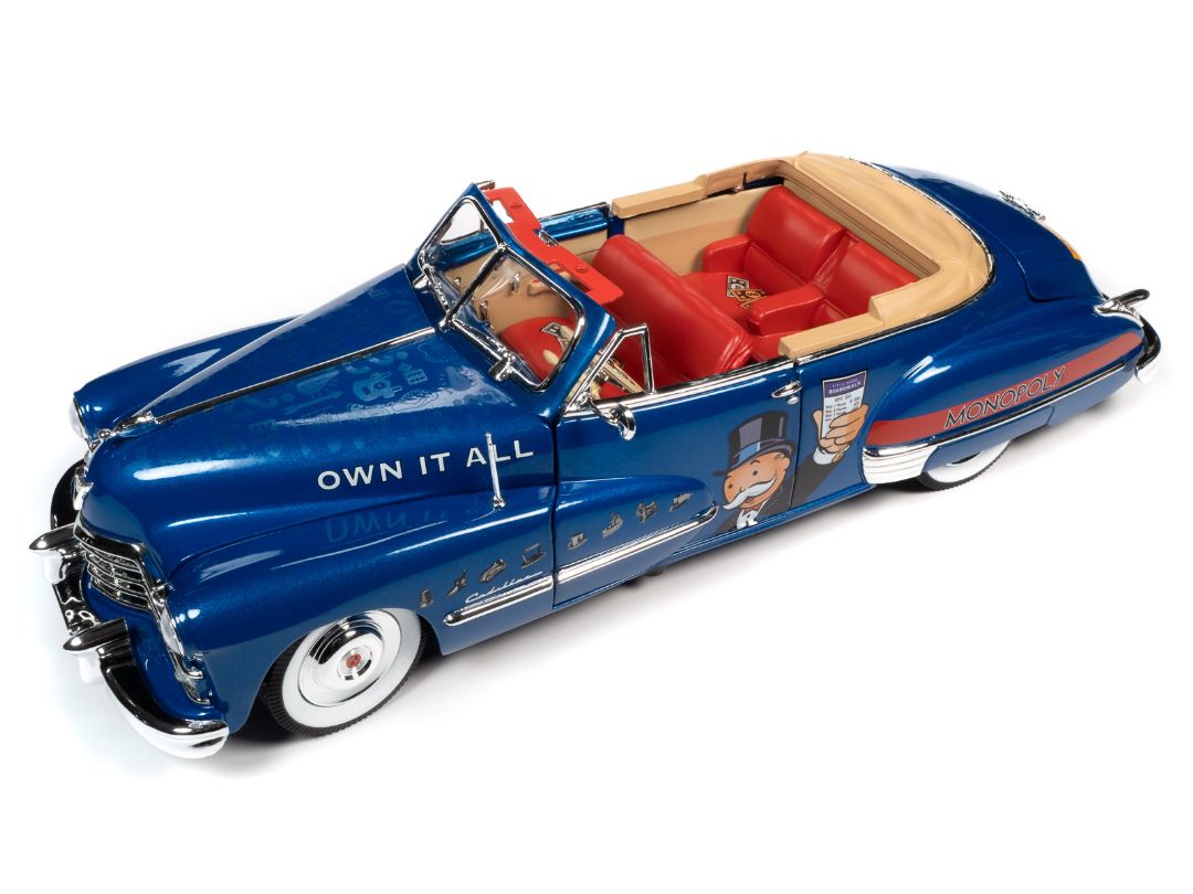 Auto World 1/18 Monopoly 1947 Cadillac Convertible with Figure – image 10