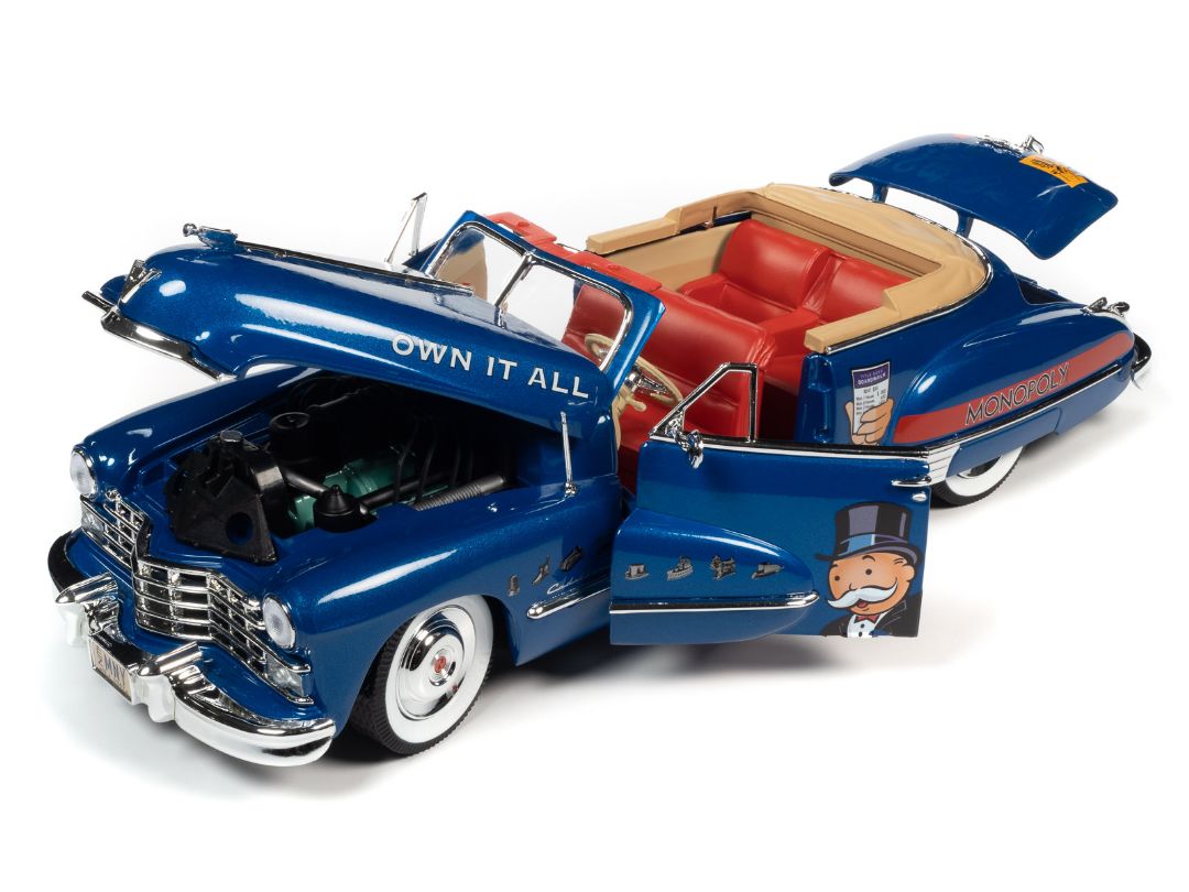 Auto World 1/18 Monopoly 1947 Cadillac Convertible with Figure – image 13
