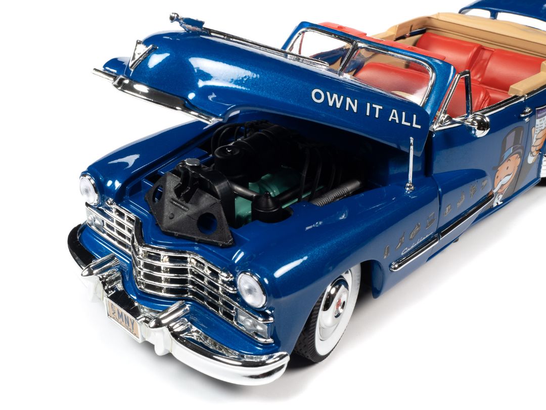Auto World 1/18 Monopoly 1947 Cadillac Convertible with Figure – image 14