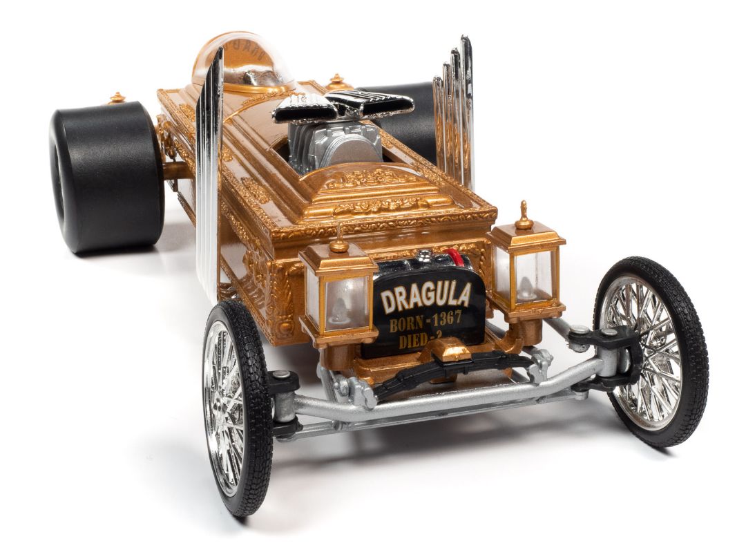 Auto World 1/18 George Barris Dragula - Gold – image 2